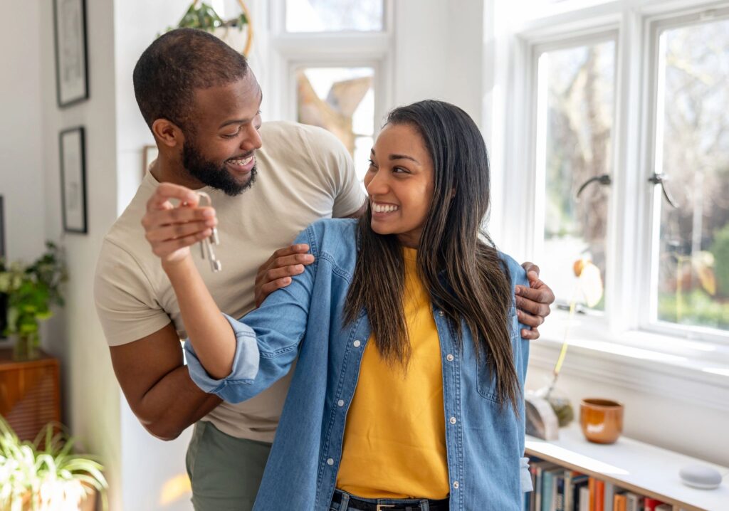 happy home buyer
